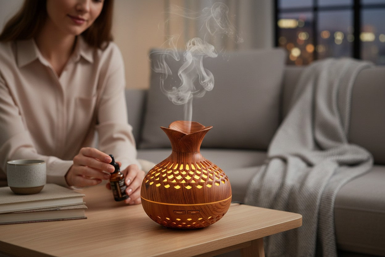 Humificador Túlipan de esencias aromáticas