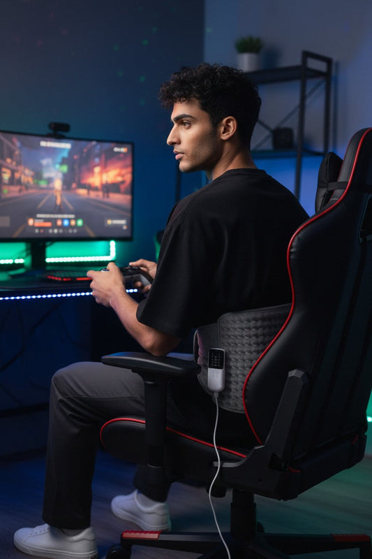 Gamers y Teletrabajo: Cómo evitar que las horas sentado pasen factura a tu espalda