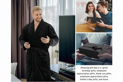 Nuevo Set de Regalo de Cumpleaños para Hombres, 15 Piezas, Kit de Cuidado personal ( negro)