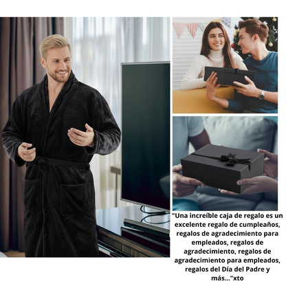 Nuevo Set de Regalo de Cumpleaños para Hombres, 15 Piezas, Kit de Cuidado personal ( negro)