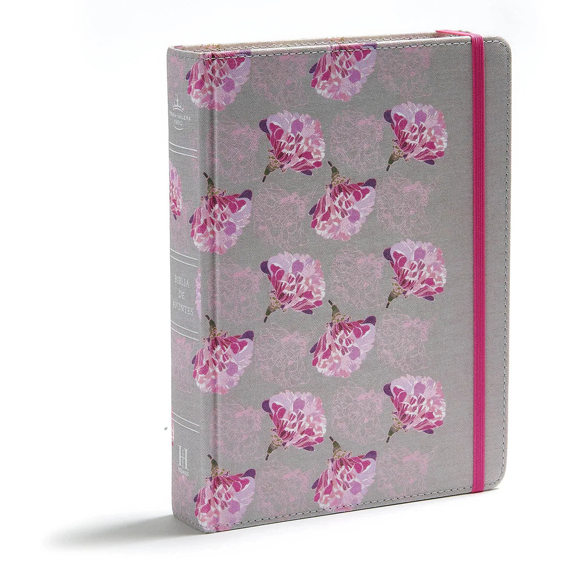 Biblia de Apuntes RVR60 Gris/Floral
