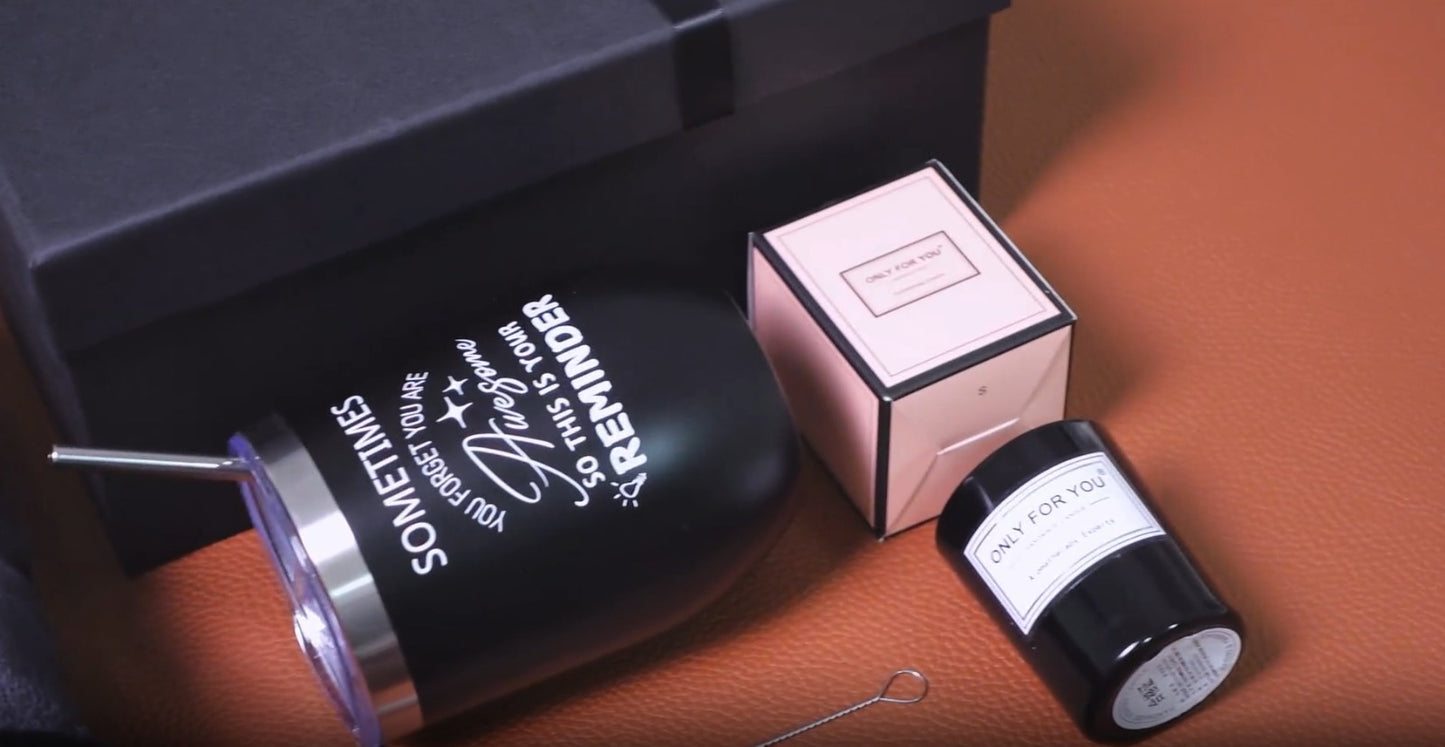 Nuevo Set de Regalo de Cumpleaños para Hombres, 15 Piezas, Kit de Cuidado personal ( negro)