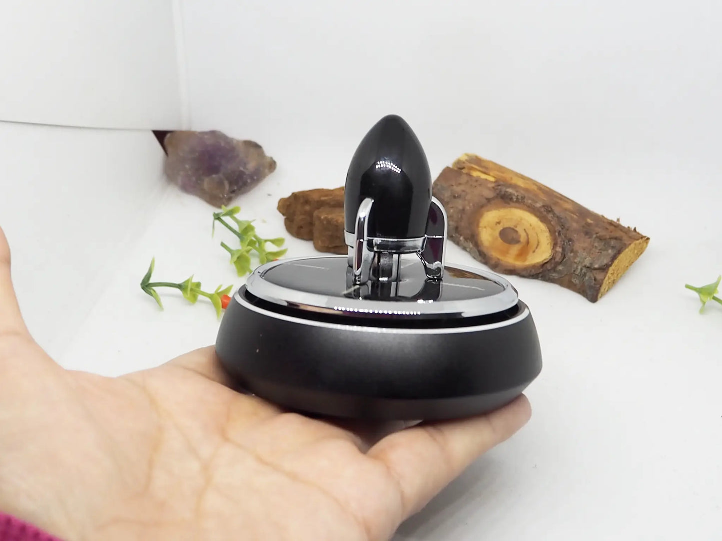 Difusor de Aromaterapia Solar "Space Rocket
