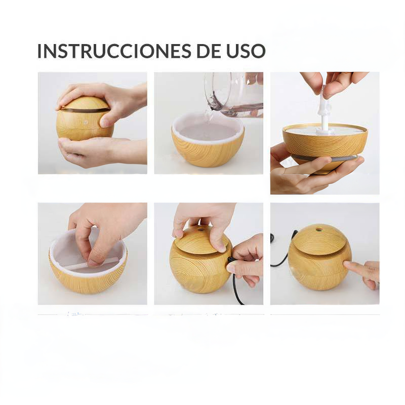 Difusor de Aromaterapia (Tu Spa Personal en Casa)